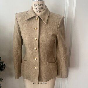 Vintage BORA Women's Tailored Wool Jacket Size 4